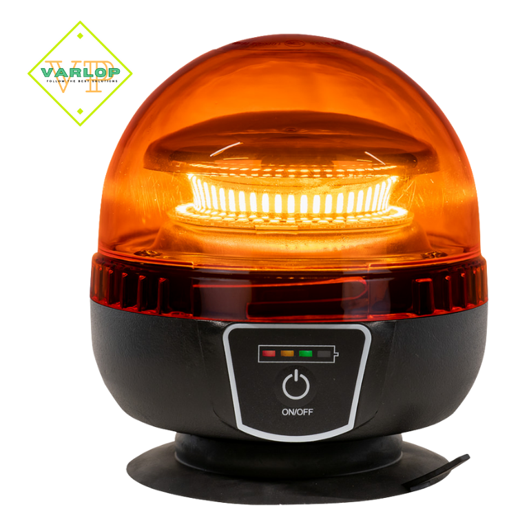 LUZ DE EMERGÊNCIA LED RECARREGÁVEL COM BASE MAGNÉTICA