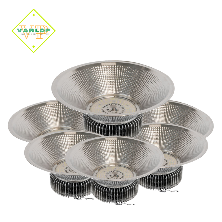 CONJUNTO DE 6 LÂMPADAS LED INDUSTRIAIS - 20000LM