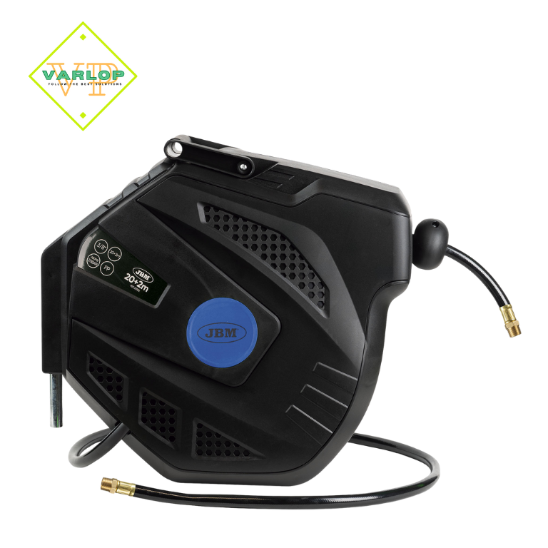 ENROLADOR DE MANGUEIRA DE AR DE 20+2M - AZUL