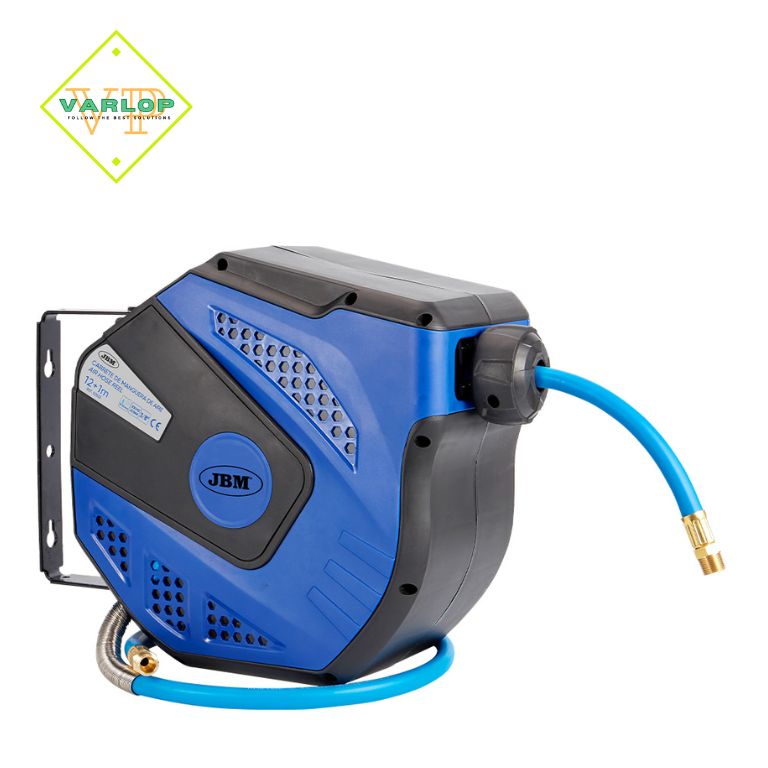 ENROLADOR DE MANGUEIRA DE AR 12+1M - AZUL
