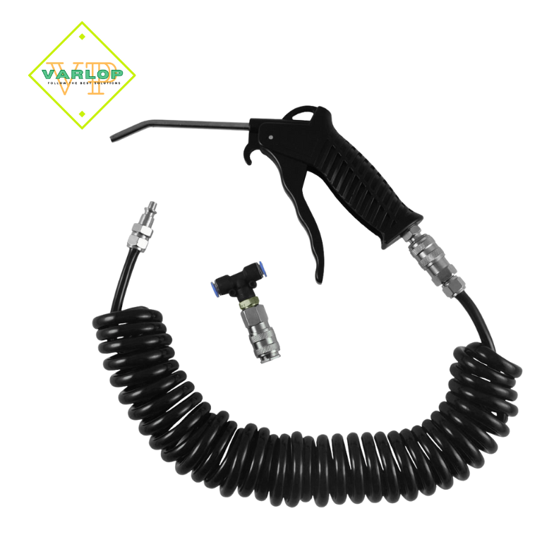 PISTOLA DE AR DE 3/8" COM MANGUEIRA DE 5M