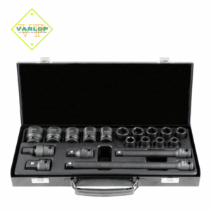 KIT DE 19 CHAVES DE IMPACTO DE 1/2" HEX + ADAPTADOR