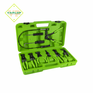 CONJUNTO DE ALICATES DE PRESSÃO NUM ESTOJO DE TRANSPORTE