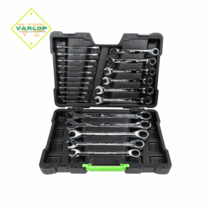 CONJUNTO DE 22 CHAVES COMBINADAS COM CATRACA EM MALETA