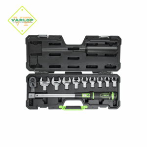 CHAVE DE TORQUE 1/2" COM 40–200 NM E CABEÇAS INTERCAMBIÁVEIS