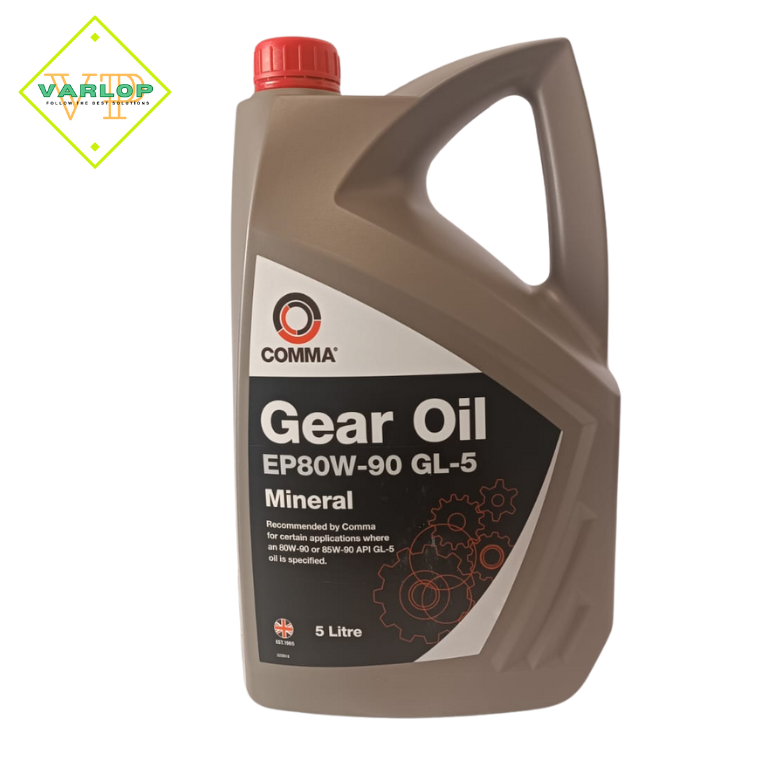 COMMA GEAR OIL EP80W90 GL5 (5L)